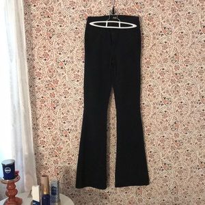 PAIGE DENIM BLACK FLARE JEANS